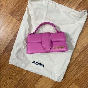 Jacquemus Vibrant Pink Mini Bag